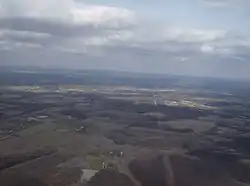 Countryside in southern Jackson Township