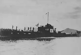 Submarine I-48 as Kongō group on 1 January 1945