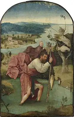 St. Christopher Carrying the Christ Child