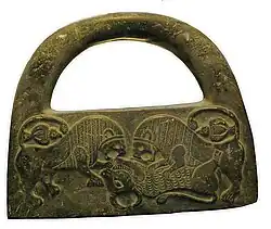 Rock weight, Jiroft, 3rd millennium BC.