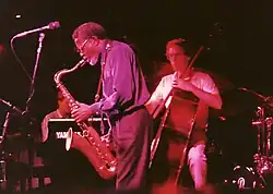 Neil Swainson (right) plays bass with Joe Henderson