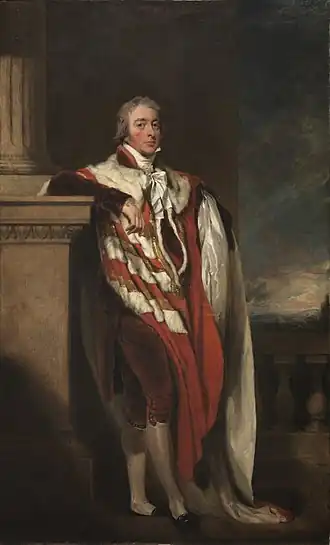 Portrait of Lord Westmoreland, 1806