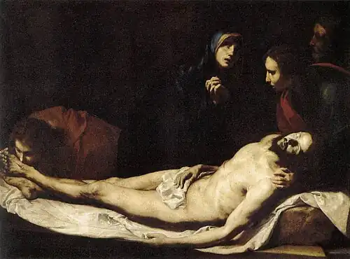 Pietà, 1633, 157 x 210&nbsp;cm., Thyssen-Bornemisza Museum