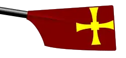 Image showing the rowing club's blade colours