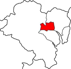 Location of Jung District in Ulsan