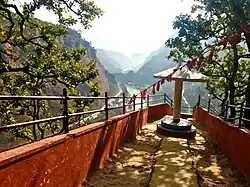 View point Located on back side of Temple