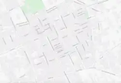 Street map from OpenStreetMap