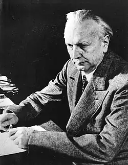 Karl Jaspers was a German-Swiss psychiatrist and philosopher.