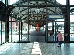 Entrance to the station