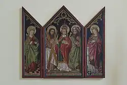 Gothic triptych