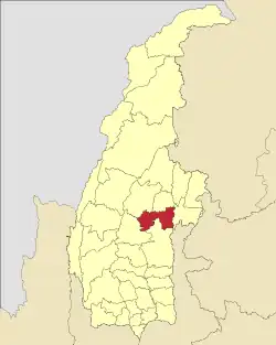 Location in Sagaing region