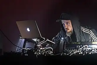 Martin performing in Aarhus, Denmark, 2018