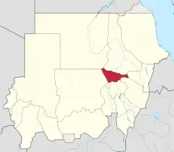 Wad Ajeeb is located in Sudan