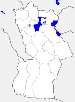 Khovd City in Khovd Province