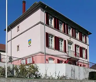 The town hall in Kirchberg