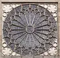 Rose window exterior