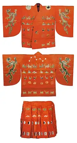 Emperor Kōmei's kon'e, 19th century.