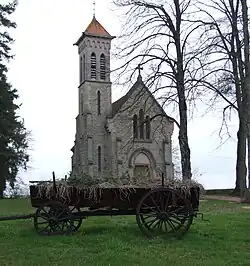 The church in La Boulaye