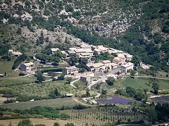 A general view of La Rochette-du-Buis