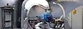 Panoramic view of the ESO 3.6-metre telescope's dome.