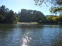 Beach at Lake Anza