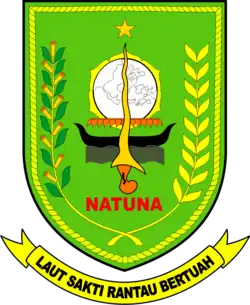 Coat of arms of Natuna Regency