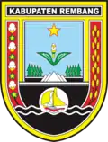 Coat of arms of Rembang Regency