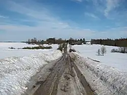Landscape in Pedajamäe
