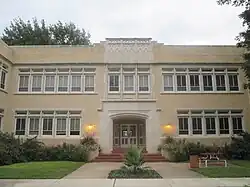 Langner Memorial Hall, named for the first president of TLU