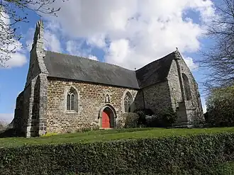 The chapel of Notre-Dame of Liscorno, in Lannebert