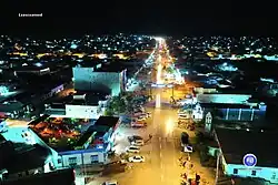 Las Anod. Somaliland night view.