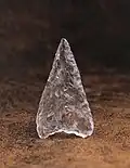Crystal arrowhead, c. 3500 BC