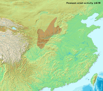Late Ming peasant rebellions 1628–1636