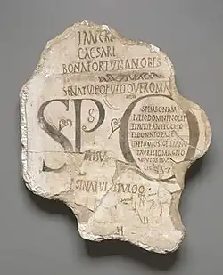 Ink and gypsum inscription from Dura-Europos, AD 193–211