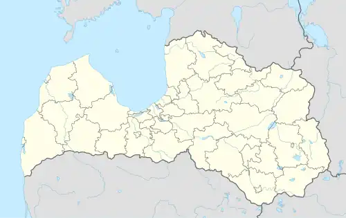 Riebiņi is located in Latvia
