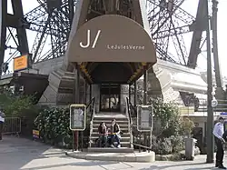 Restaurant Le Jules Verne, Eiffel Tower, Paris, France