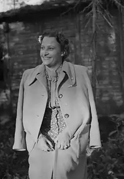 Picture of Lea Piltti taken in 1943