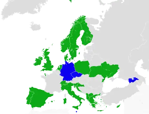 Map of cannabis laws in Europe