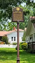 Lenox Park Historic District Historic Marker, 2021