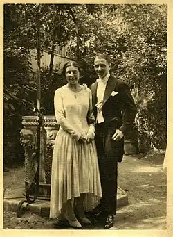 Leonardo and Jolanda De Benedetti (wedding)