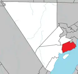 Location within Charlevoix RCM