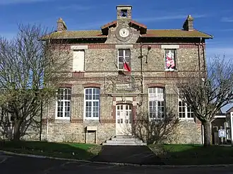 The town hall in Les Chapelles-Bourbon