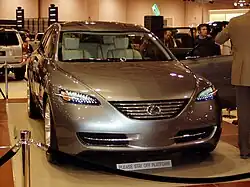 Forward view of LF-X concept