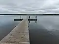 Fishing pier at Little Kenosee Lake
