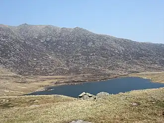 An image of Llyn Cwm-y-ffynnon, a lake