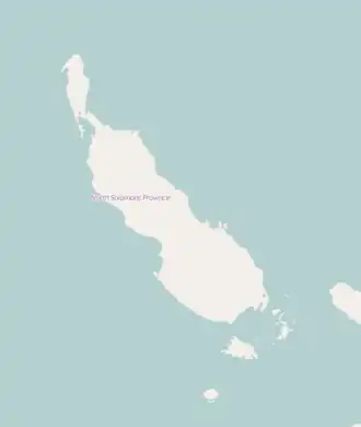 Panguna is located in Bougainville Island