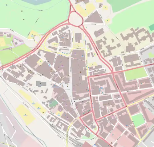 Carlisle Castle is located in Carlisle city centre