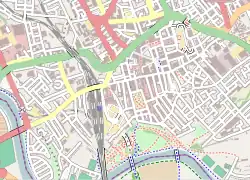 Winckley Square is located in Preston city centre