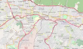 2017 Venezuelan National Assembly attack is located in Caracas