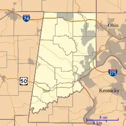 Chesterville is located in Dearborn County, Indiana